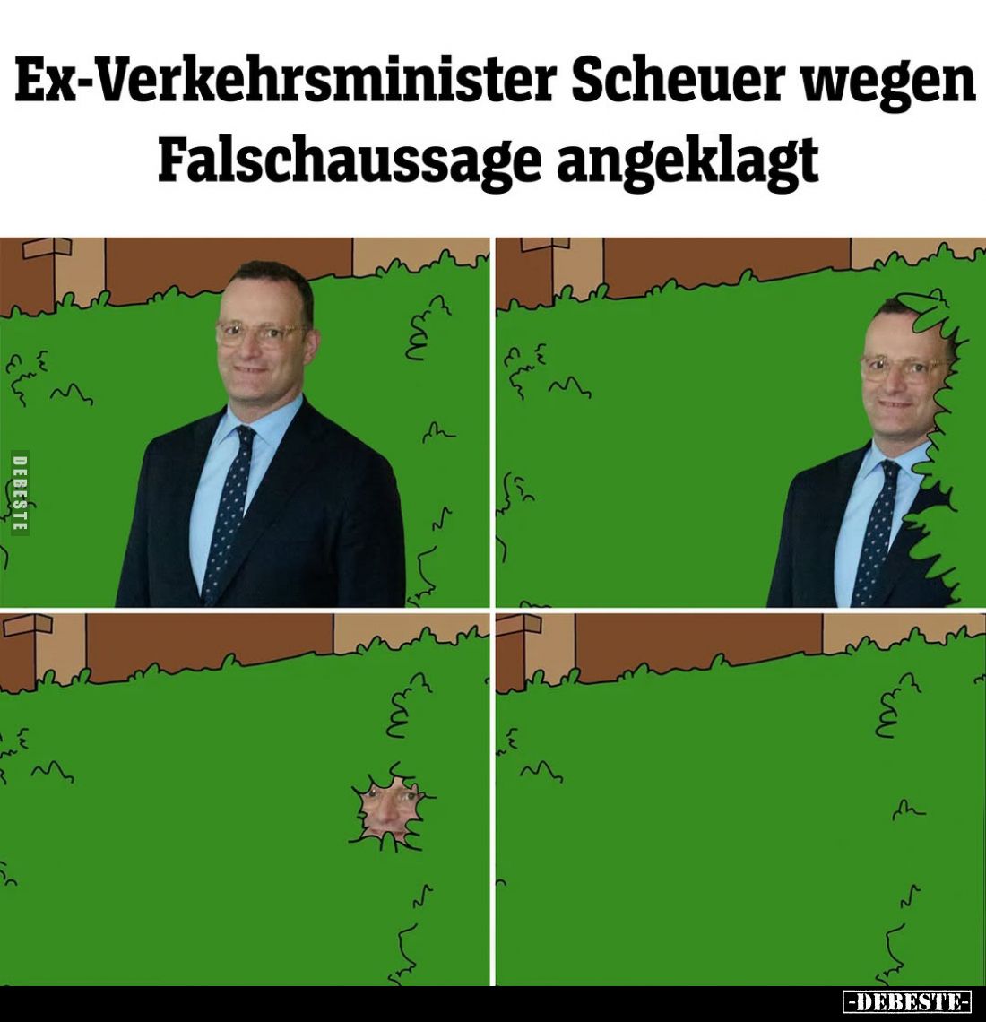 Ex-Verkehrsminister Scheuer wegen Falschaussage angeklagt