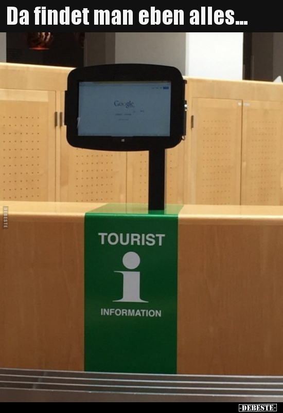 Da findet man eben alles...