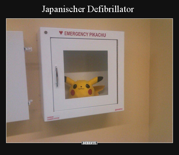 Japanischer Defibrillator.. - Lustige Bilder | DEBESTE.de