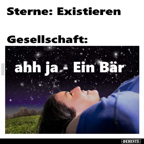 Sterne: Existieren.. - Lustige Bilder | DEBESTE.de