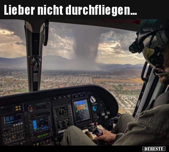 Lieber nicht durchfliegen...