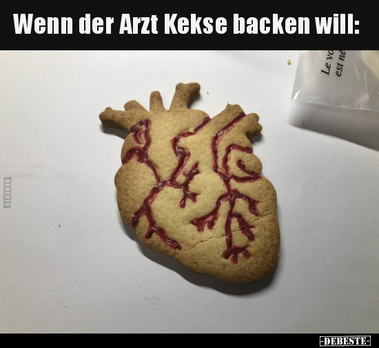 Wenn der Arzt Kekse backen will.. - Lustige Bilder | DEBESTE.de
