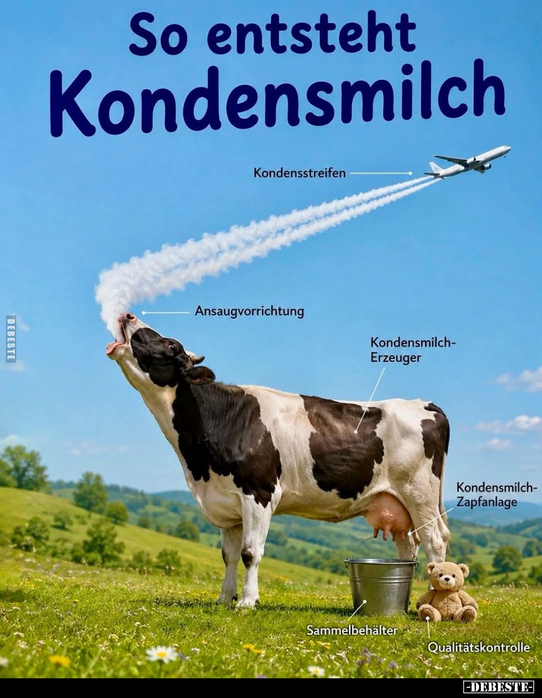 So entsteht Kondensmilch.