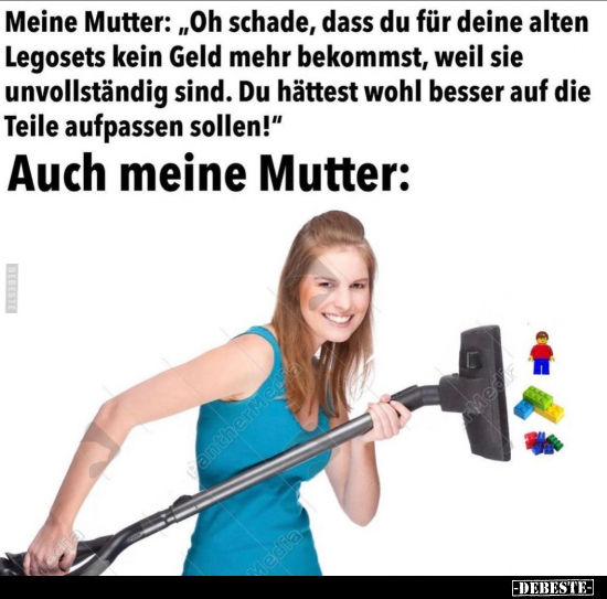 Meine Mutter: "Oh schade, dass du für deine alten.." - Lustige Bilder | DEBESTE.de