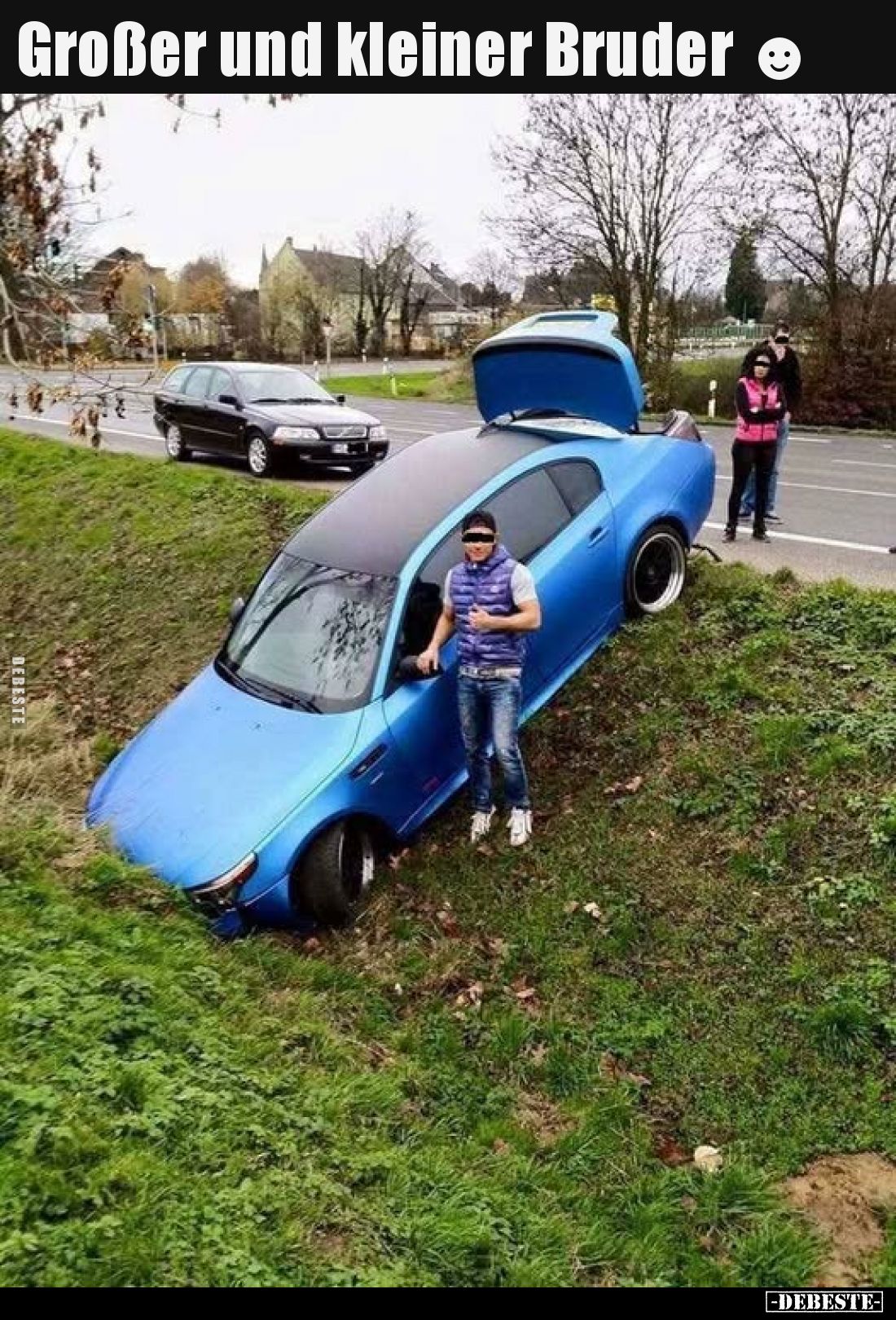 Großer und kleiner Bruder.