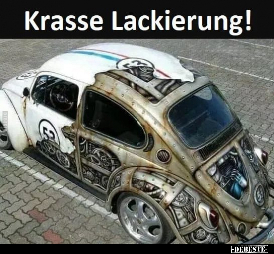 Krasse Lackierung!.. - Lustige Bilder | DEBESTE.de