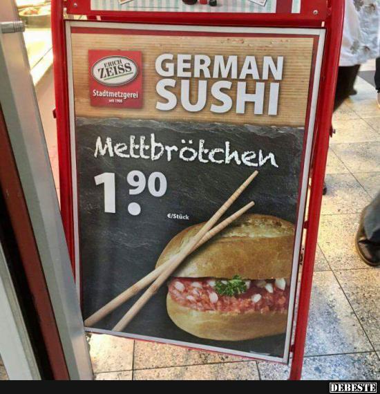 German Sushi! - Lustige Bilder | DEBESTE.de
