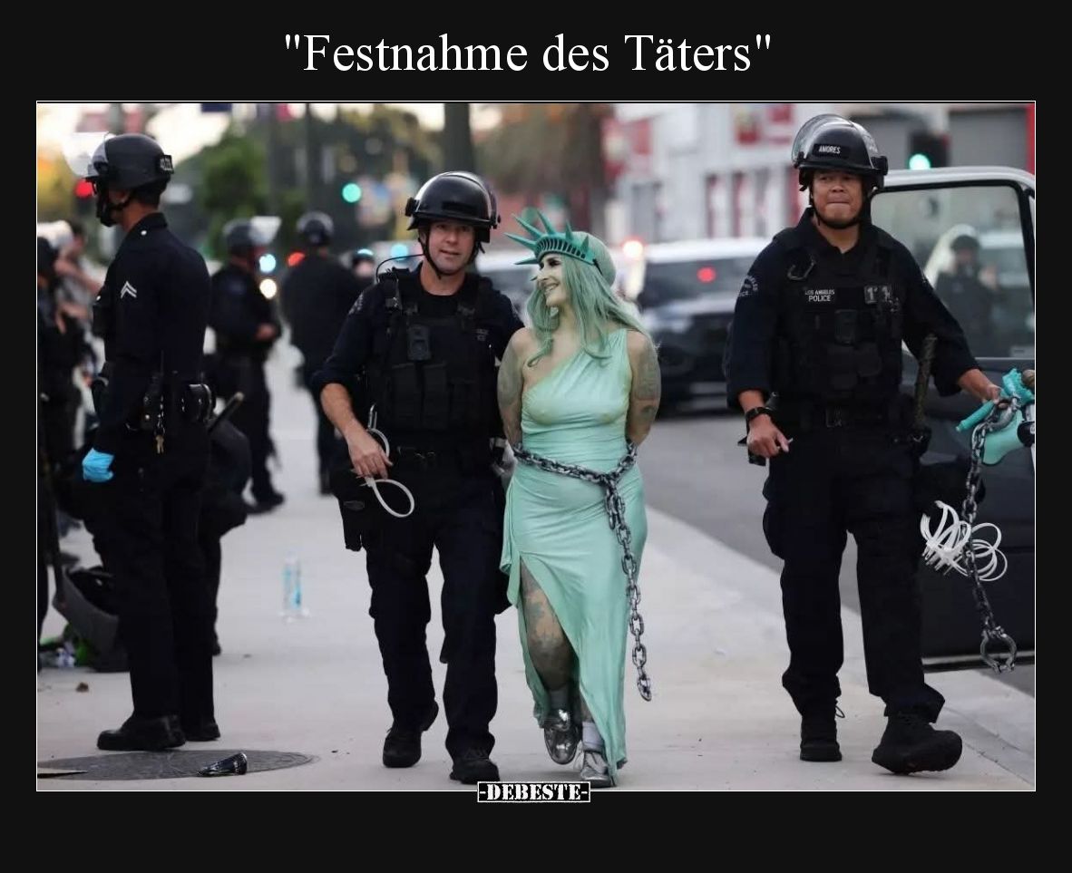 "Festnahme des Täters".. - Lustige Bilder | DEBESTE.de