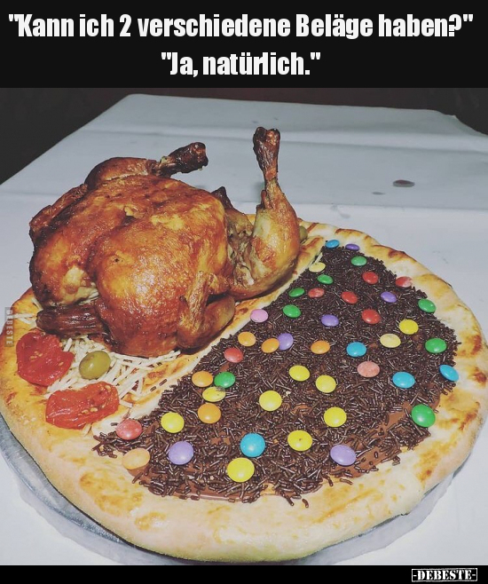 "Kann ich 2 verschiedene Beläge haben?"
"Ja, natürlich."