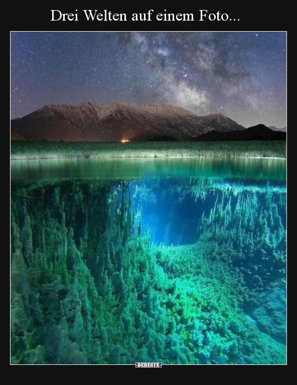 Drei Welten auf einem Foto...