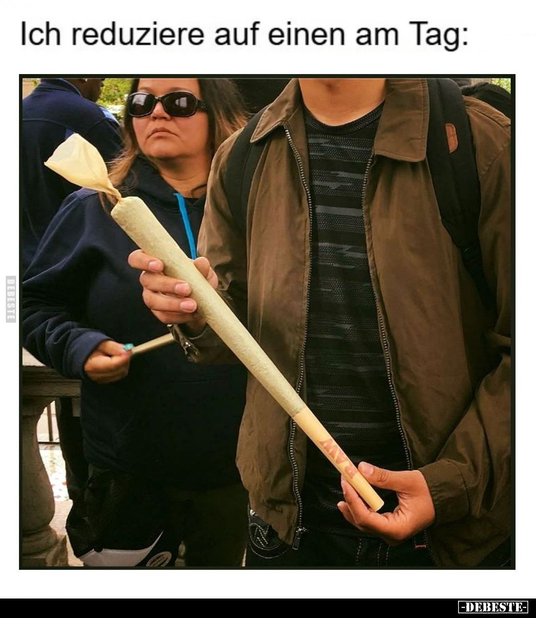 Ich reduziere auf einen am Tag: