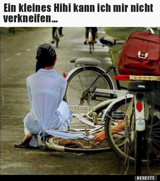 Ein kleines Hihi kann ich mir nicht verkneifen...