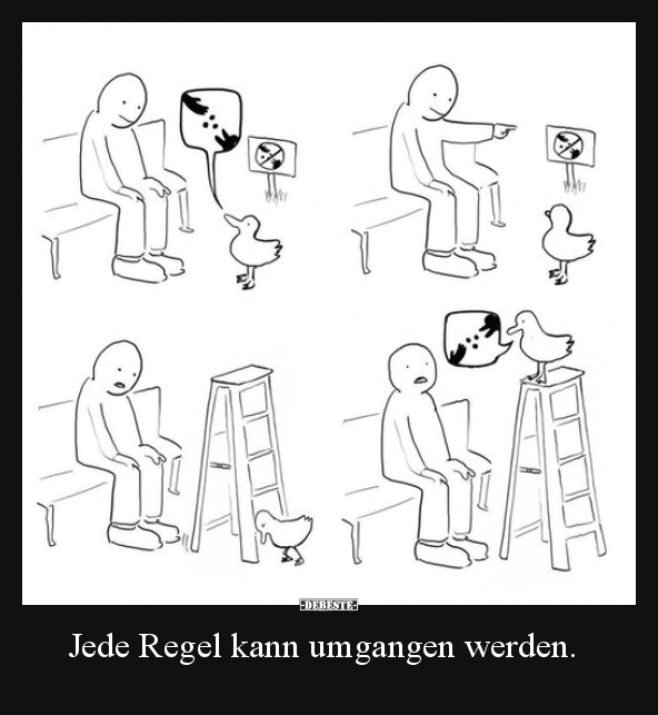 Jede Regel kann umgangen werden...