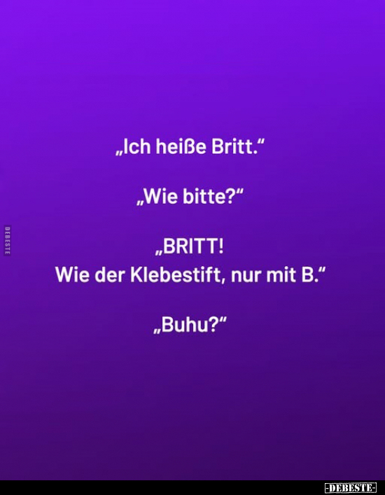 Bitte, Wahl, Arbeit