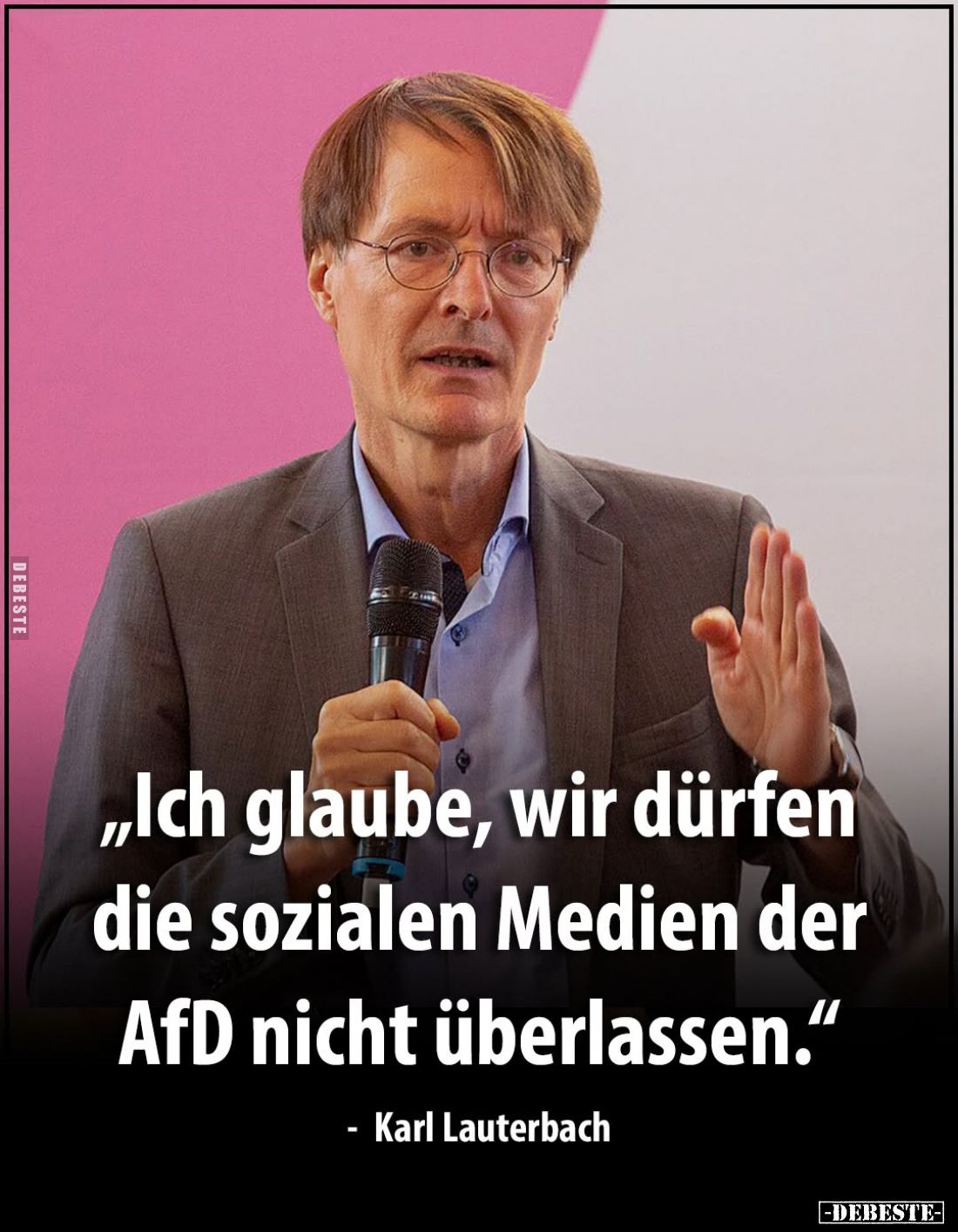 "Ich glaube, wir dürfen die sozialen Medien der AfD nicht überlassen."