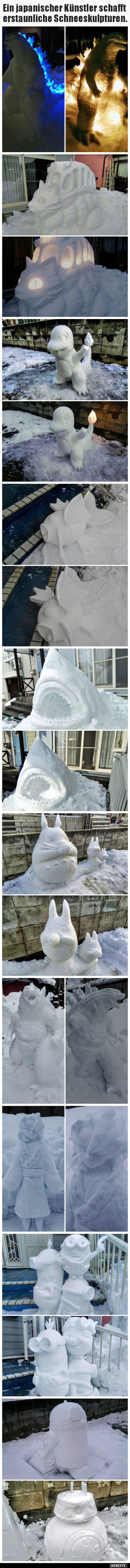 Ein japanischer Künstler schafft erstaunliche..