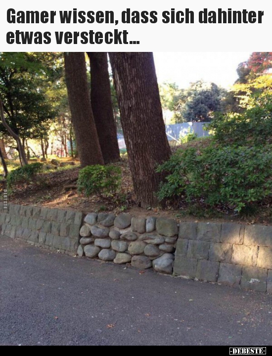 Gamer wissen, dass sich dahinter etwas versteckt...