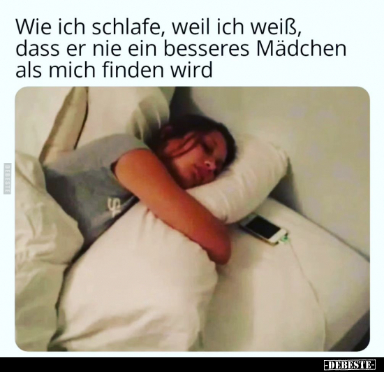 Wie ich schlafe, weil ich weiß.. - Lustige Bilder | DEBESTE.de