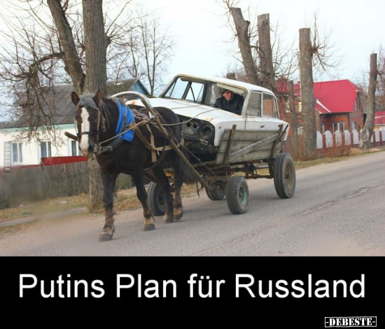 Putins Plan für Russland.. - Lustige Bilder | DEBESTE.de