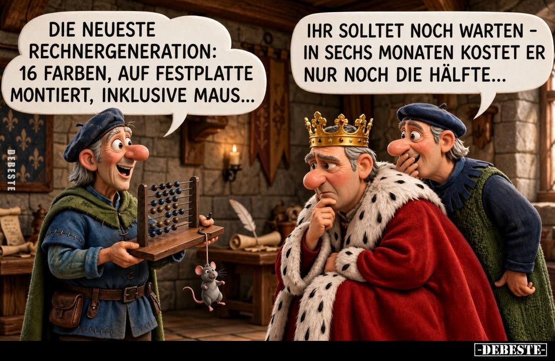 Die neueste Rechnergeneration: 16 Farben, auf Festplatte montiert.. - Lustige Bilder | DEBESTE.de