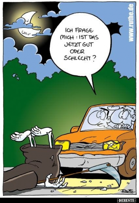 Ich frage mich: Ist das jetzt gut oder schlecht?