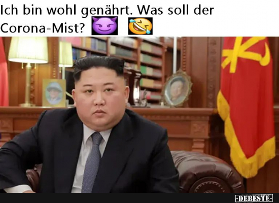 Kim Jong Un, der voll Gefressene