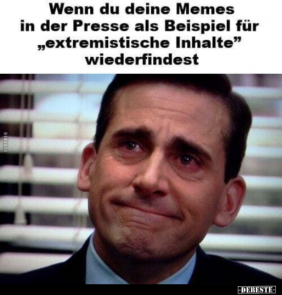 Wenn du deine Memes in der Presse als Beispiel für.. - Lustige Bilder | DEBESTE.de