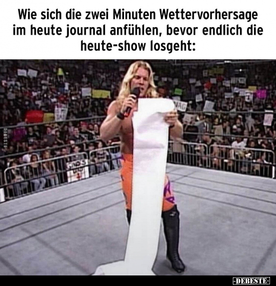 Wie sich die zwei Minuten Wettervorhersage.. - Lustige Bilder | DEBESTE.de