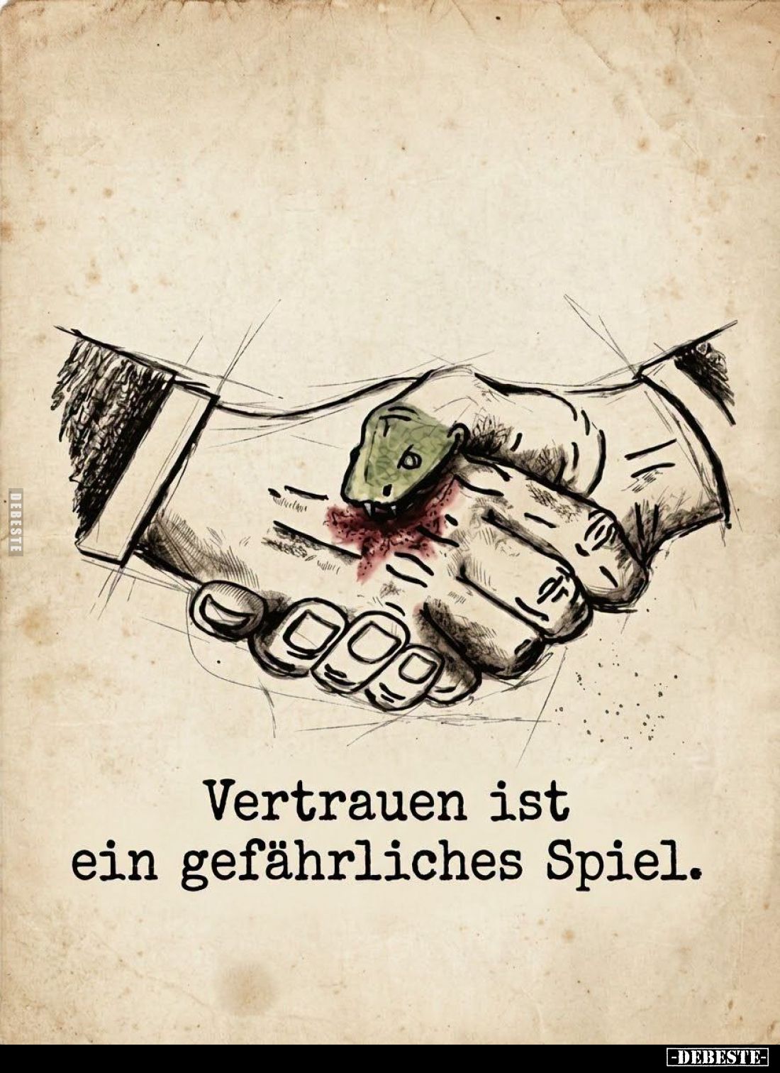 Vertrauen ist ein gefährliches Spiel... - Lustige Bilder | DEBESTE.de