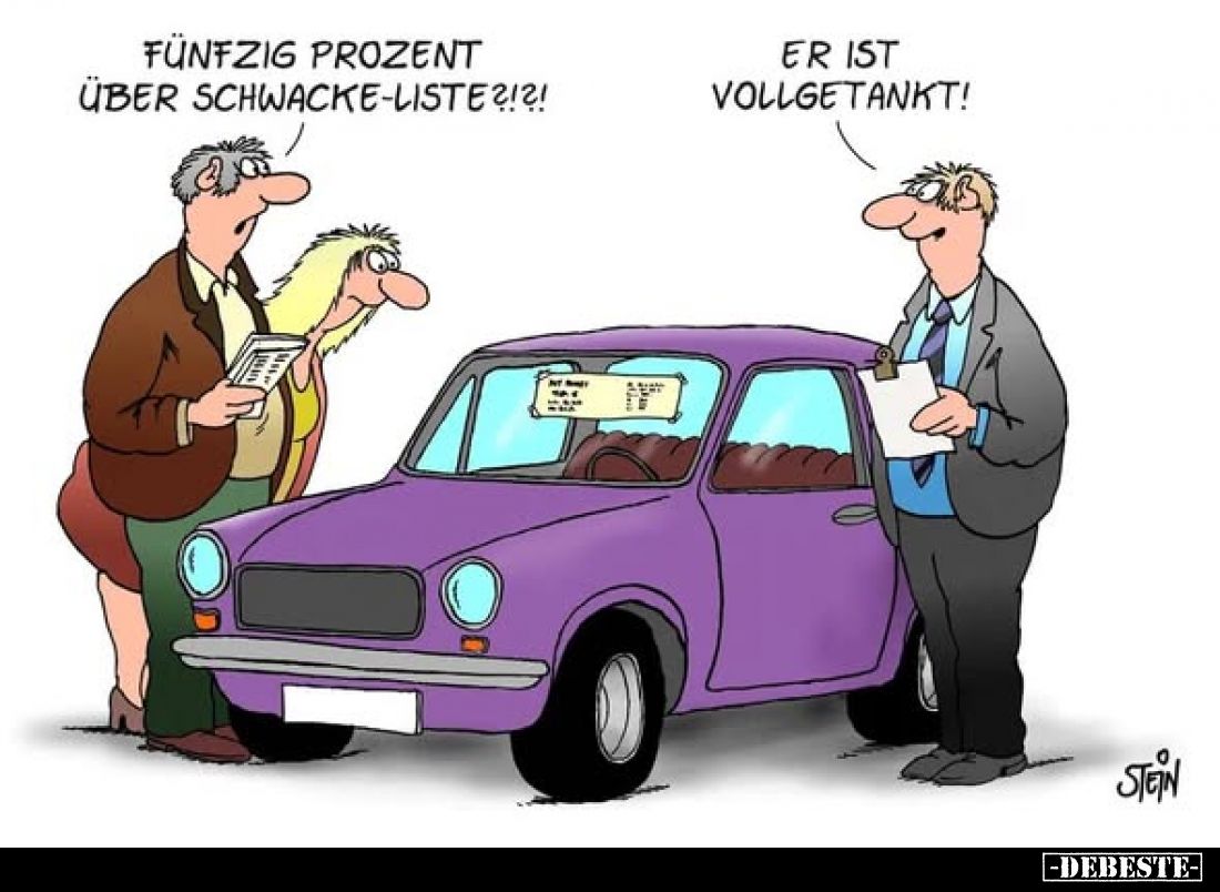 Fünfzig Prozent über Schwacke-Liste?!?!
-
Er ist vollgetankt!