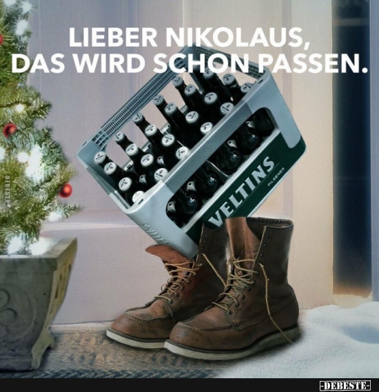 Lieber Nikolaus, das wird schon passen. - Lustige Bilder | DEBESTE.de