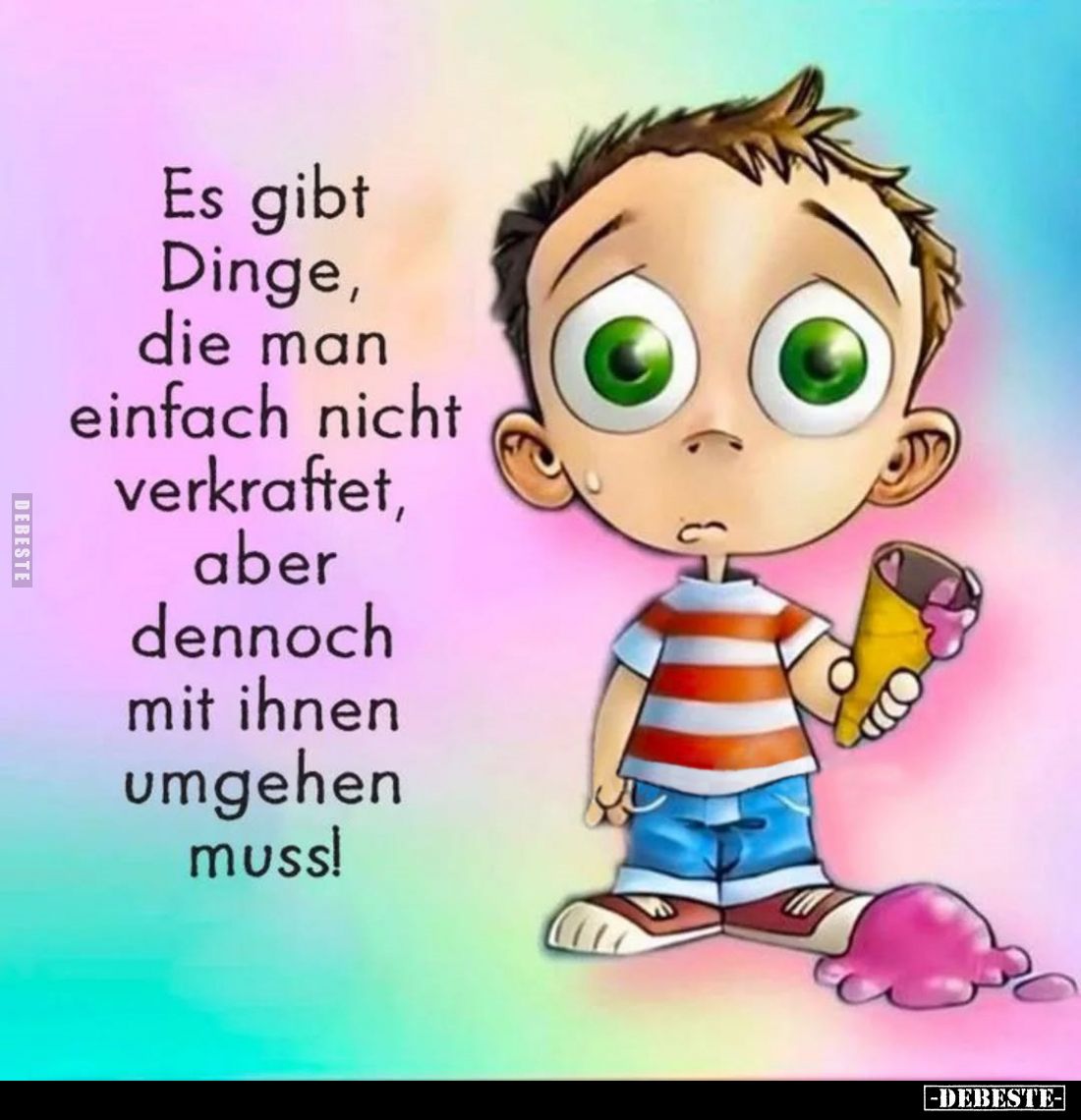 Es gibt Dinge, die man einfach nicht verkraftet, aber dennoch mit ihnen umgehen muss!