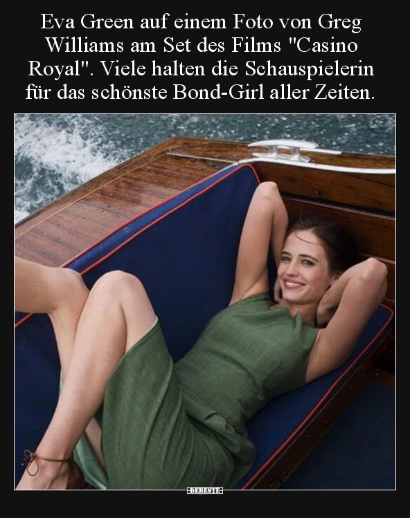 Eva Green auf einem Foto von Greg Williams am Set des Films.. - Lustige Bilder | DEBESTE.de