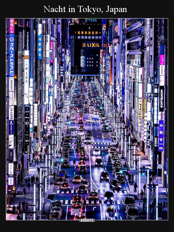 Nacht in Tokyo, Japan.. - Lustige Bilder | DEBESTE.de