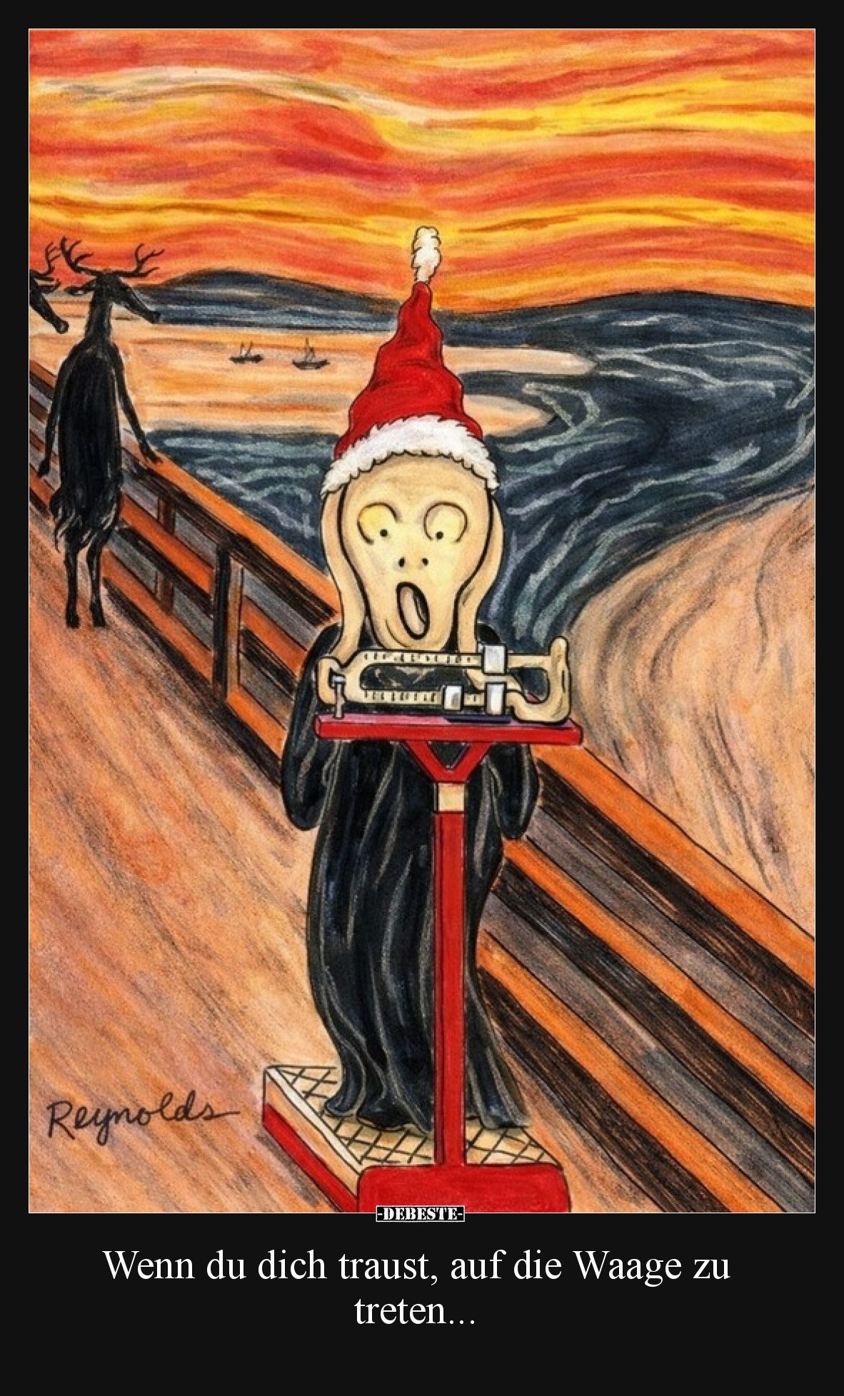 Wenn du dich traust, auf die Waage zu treten...