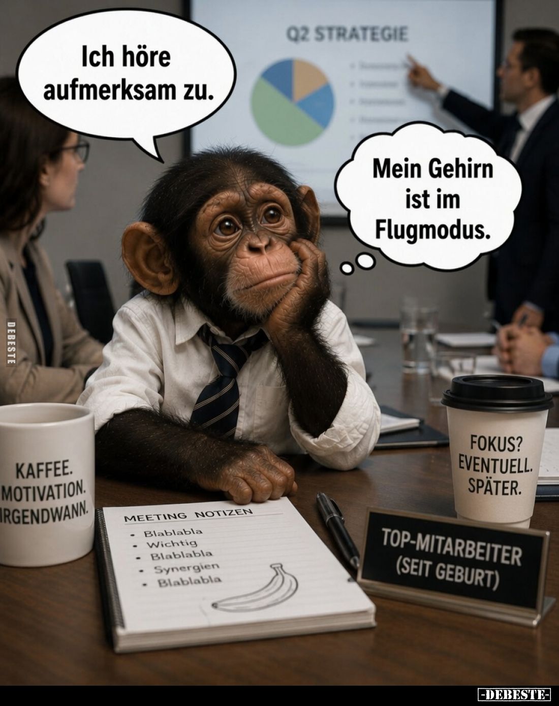Ich höre aufmerksam zu.
-
Mein Gehirn ist im Flugmodus.