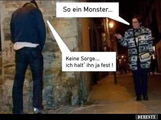 So ein Monster... - Lustige Bilder | DEBESTE.de