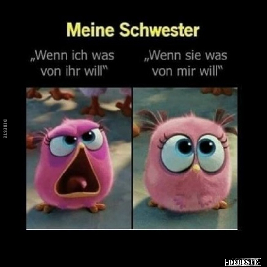 Meine Schwester.. - Lustige Bilder | DEBESTE.de