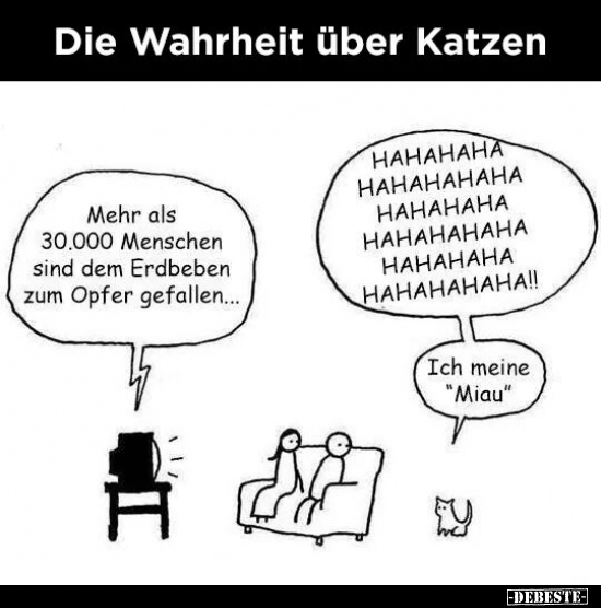 Wahrheit, Katzen, Menschen, Opfer