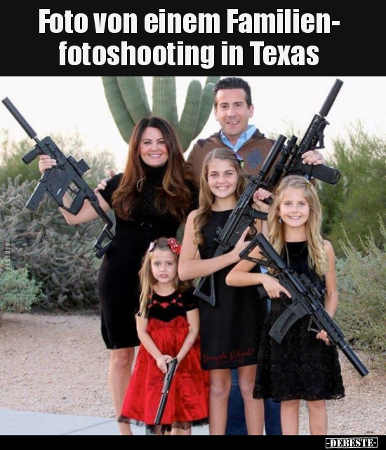 Foto von einem Familienfotoshooting in Texas.. - Lustige Bilder | DEBESTE.de
