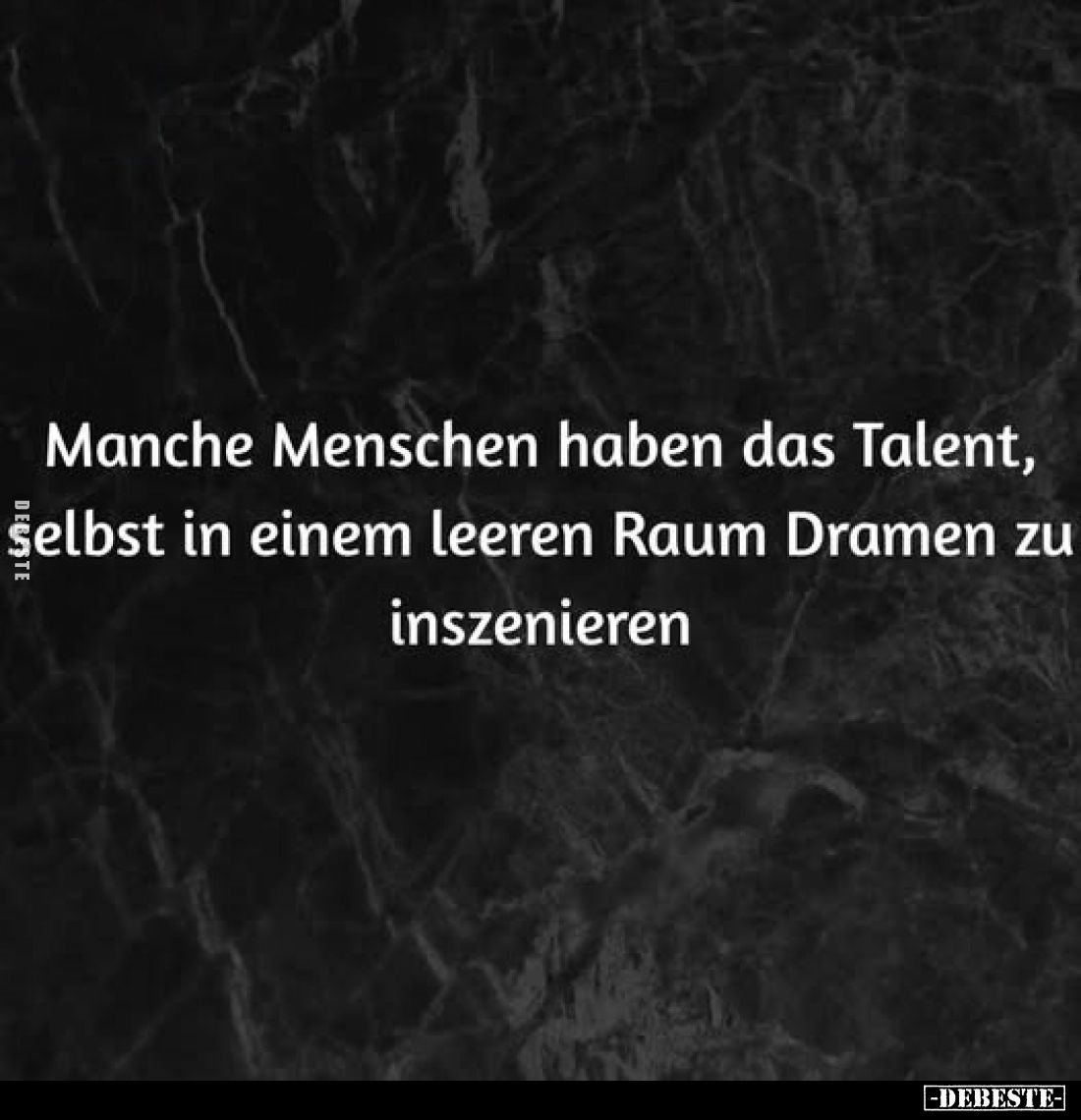 Manche Menschen haben das Talent, selbst in einem leeren.. - Lustige Bilder | DEBESTE.de