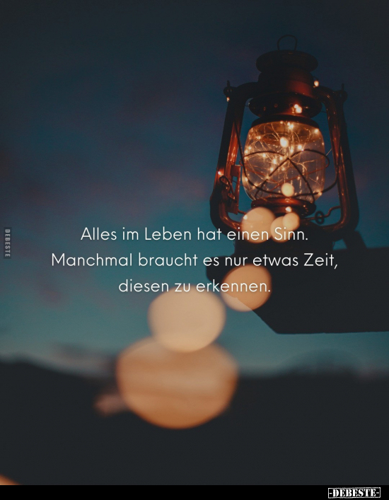 Alles im Leben hat einen Sinn.. - Lustige Bilder | DEBESTE.de