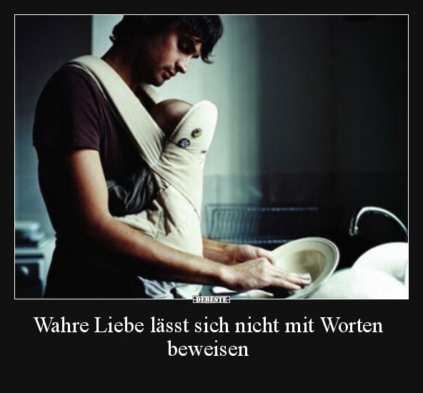Wahre Liebe lässt sich nicht mit Worten beweisen.. - Lustige Bilder | DEBESTE.de