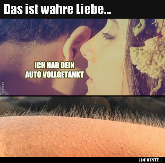 Das ist wahre Liebe...