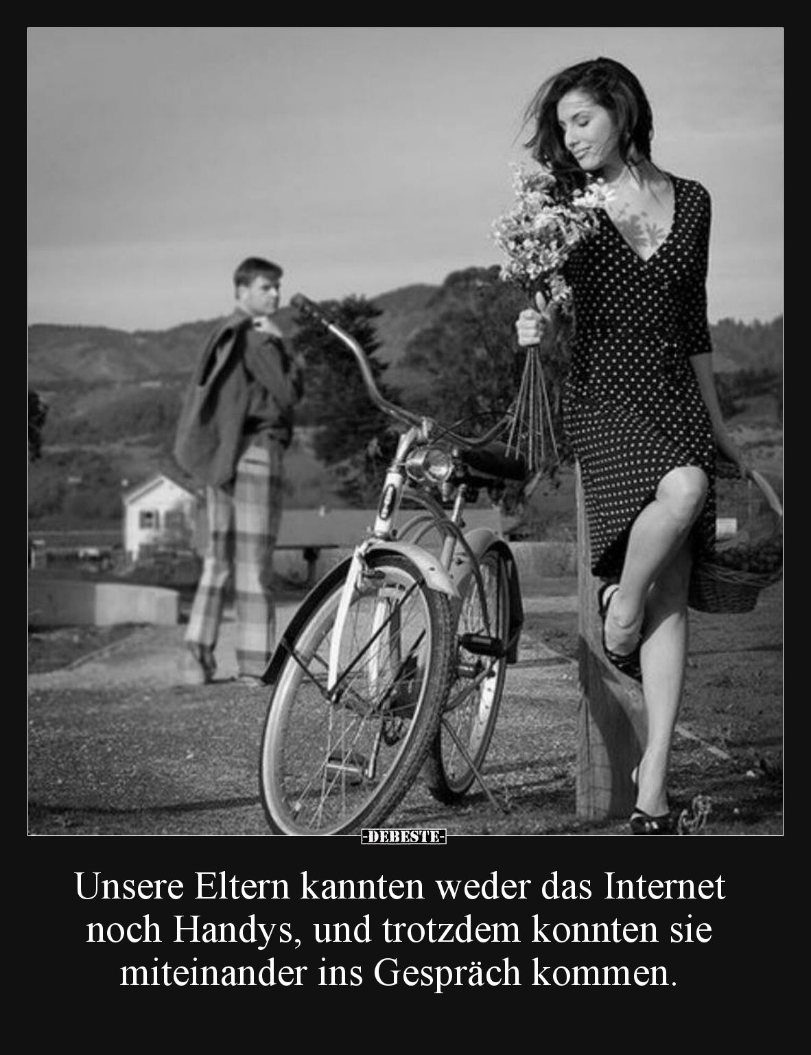 Unsere Eltern kannten weder das Internet noch Handys, und.. - Lustige Bilder | DEBESTE.de