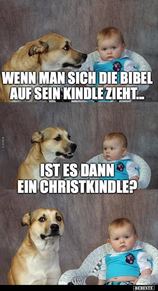 Wenn man sich die Bibel auf sein Kindle zieht... - Lustige Bilder | DEBESTE.de