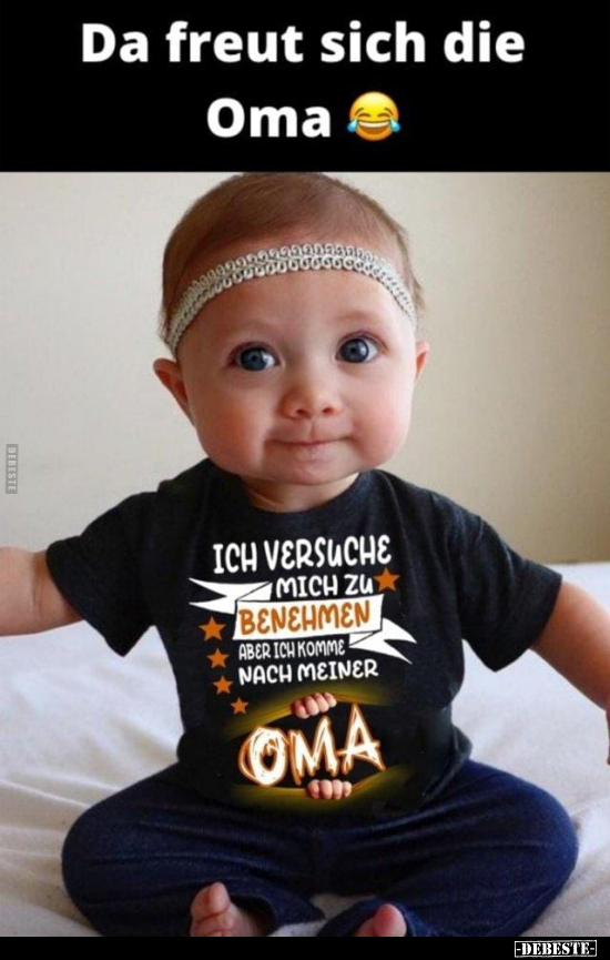 Da freut sich die Oma ☺ - Lustige Bilder | DEBESTE.de