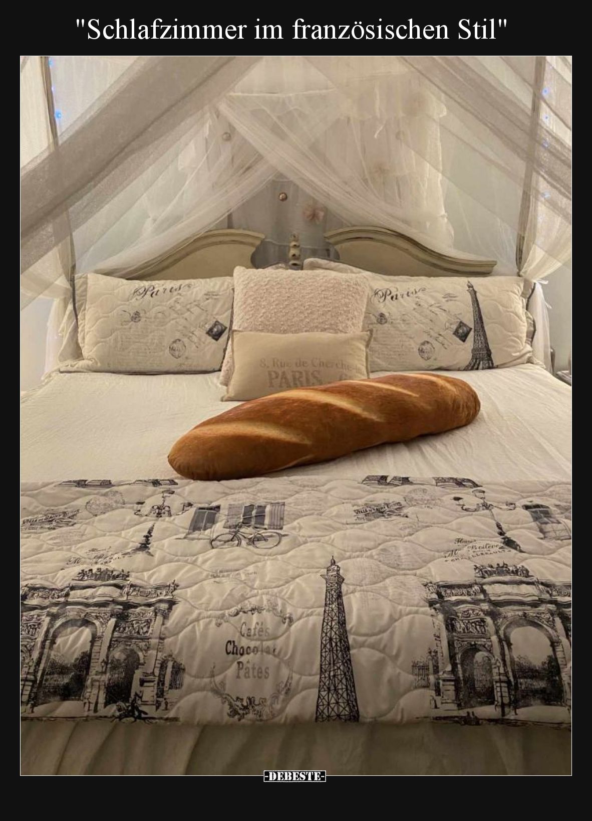 Schlafzimmer im französischen Stil