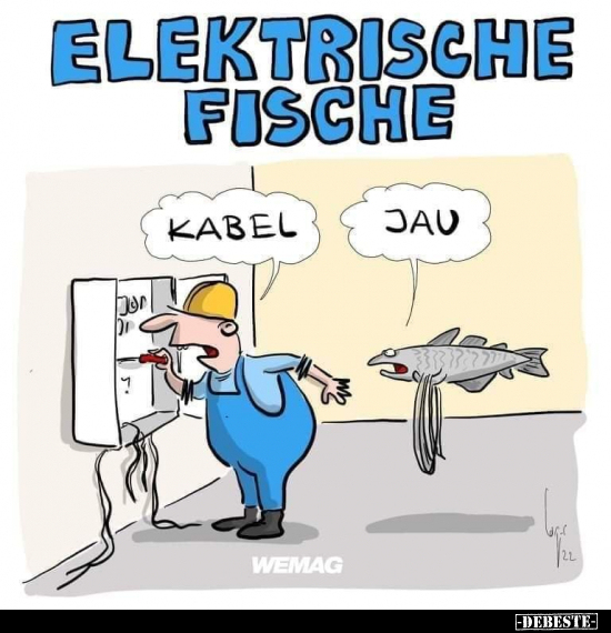 Elektrische Fische.. - Lustige Bilder | DEBESTE.de