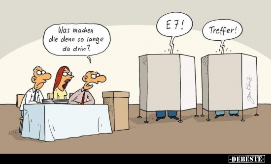 Was machen die denn so lange da drin?..